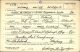 Draft Registration Card of Anthony Walter Dziedzic