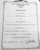 Certificate of Marriage of Honora Kavanagh and Thomas Sullivan