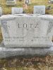 Gravestone of Harry Lotz and his wife.
