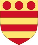 Arms of Sir Baldwin Wake, Lord of Bourne