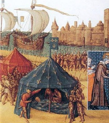 Death of Louis IX