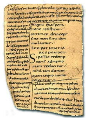 Page of the Planctus